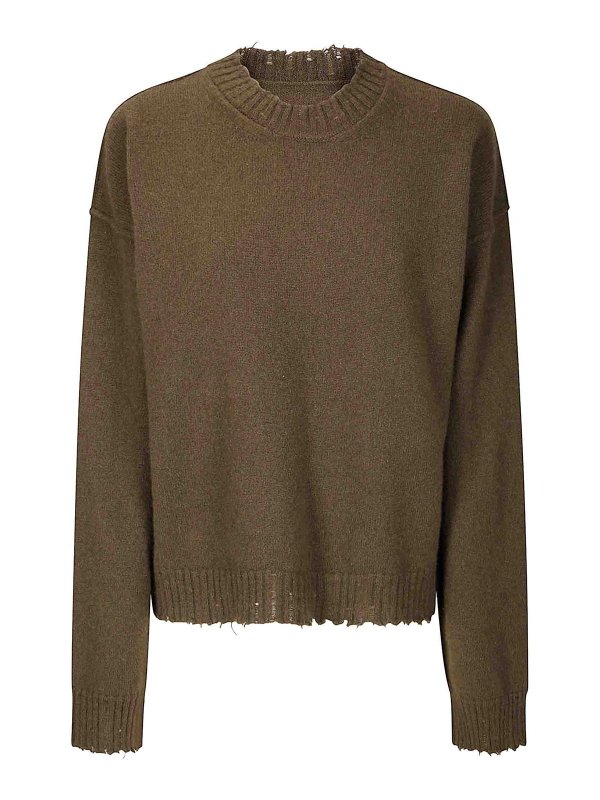 UMA WANG: Top e canotte - Top lungo in maglia