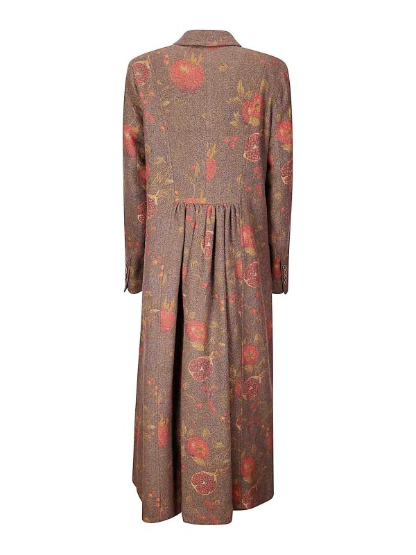 UMA WANG: Manteaux au genou online - Manteau Au Genou - Multicolore