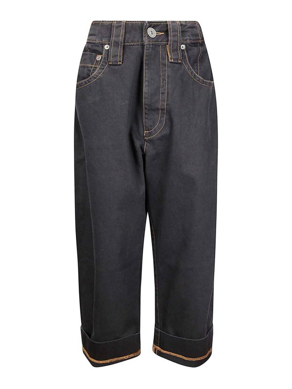 VAQUERA: straight leg jeans - Women Baby Jeans Woven