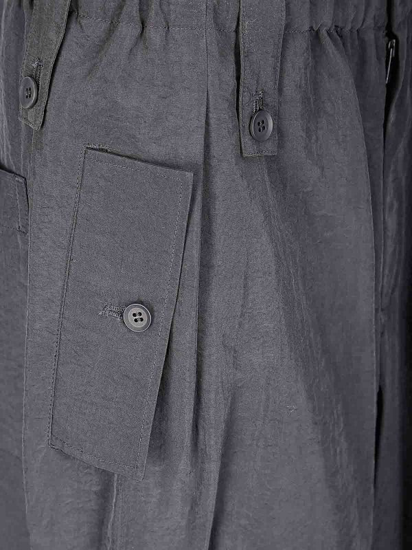 The Best Shops YOHJI YAMAMOTO: Pantalons casual - Pantalons Décontractés - Noir