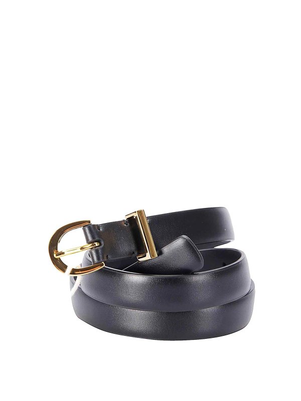 KHAITE: cinture - Cintura Luna - Oro (20 mm)