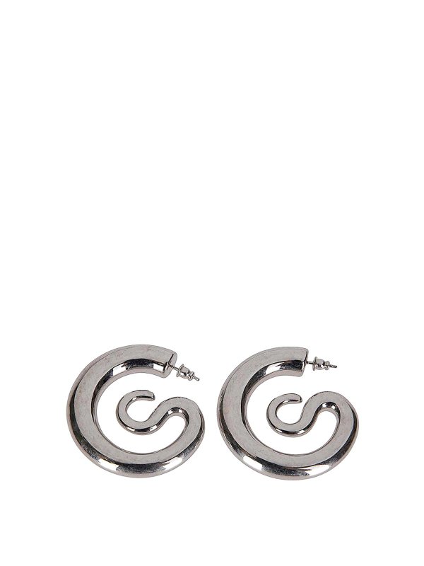 PANCONESI: Earrings online - Silver brass earrings