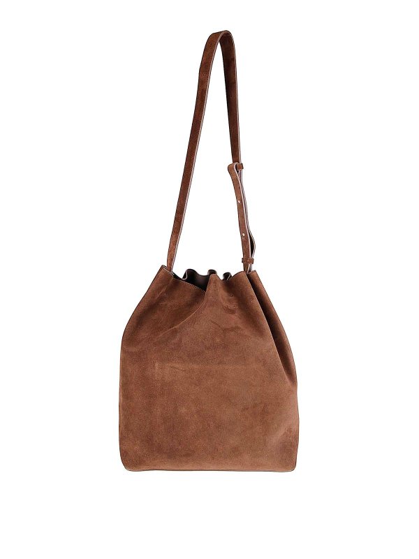 AESTHER EKME: Sacs seau  - Sac Seau - Marron