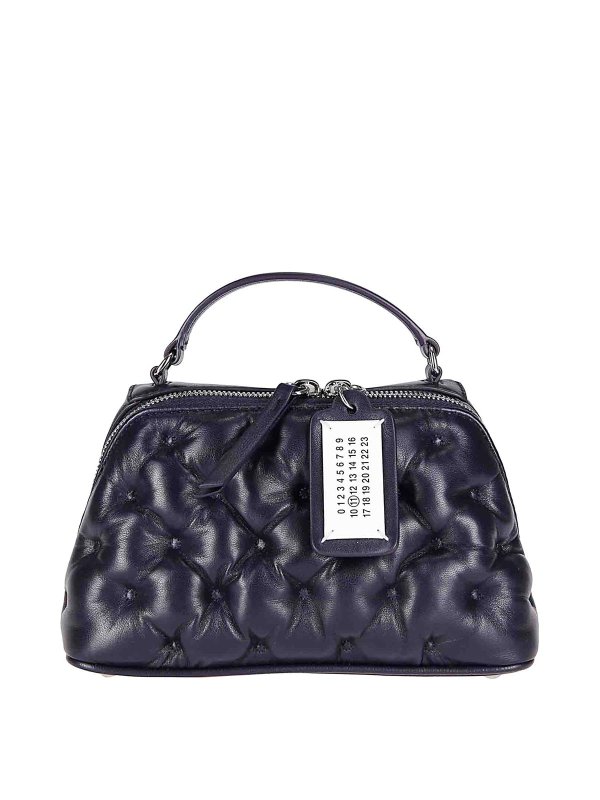 Maison Margiela: Handtaschen - Shopper - Blau