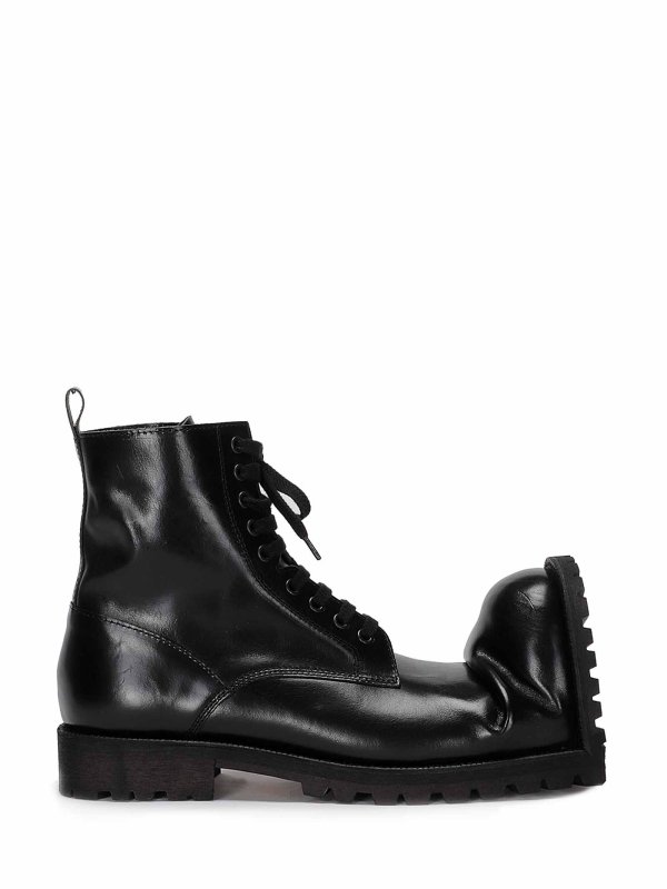COMME DES GARÇONS HOMMES PLUS: Stiefel - Stiefel - Schwarz