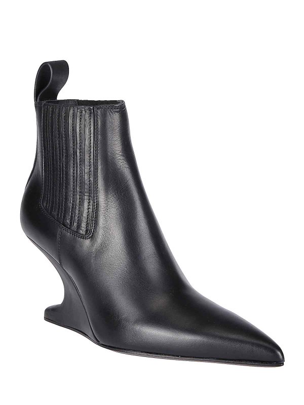 RICK OWENS: ブーティー online - アンクルブーツ - 黒