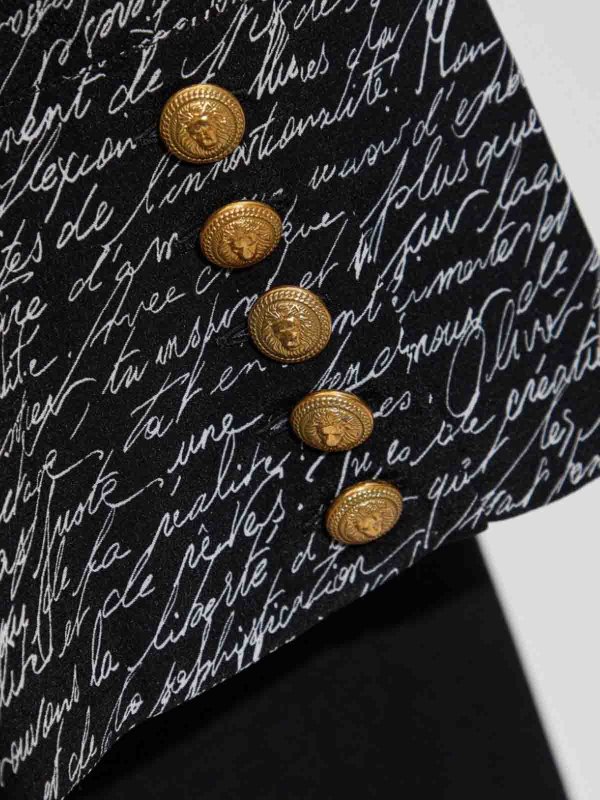 Balmain: shirts online - Scarf Style Shirt