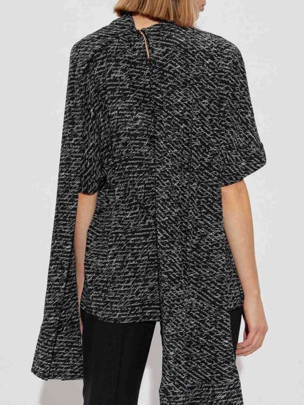 The Best Shops Balmain: Scarf Style Shirt