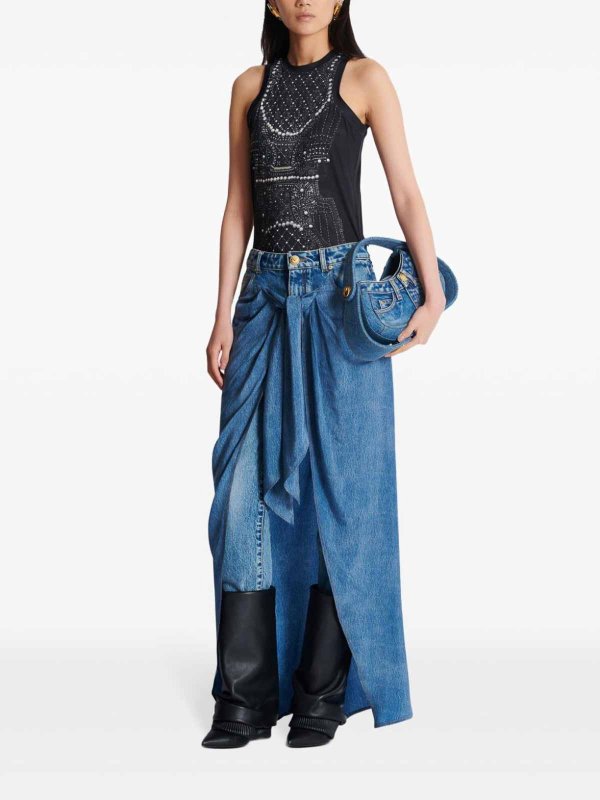 The Best Shops Balmain: Top - Schwarz