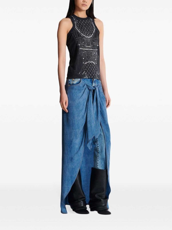 Tops und Tank Tops shop online Top - Schwarz