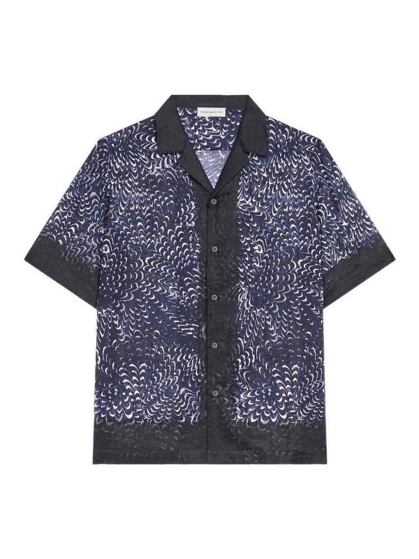 DRIES VAN NOTEN: shirts - Boxy Cotton Shirt