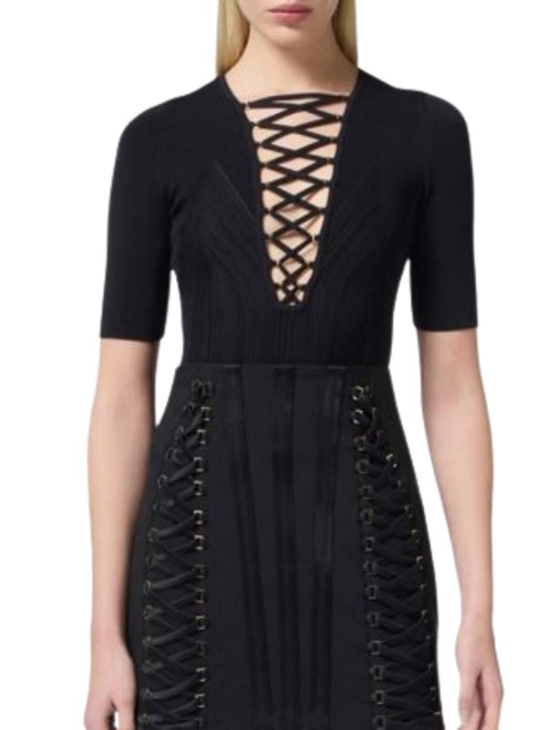 The Best Shops ELISABETTA FRANCHI: Tops & Tank tops - Neckline Tricot Top