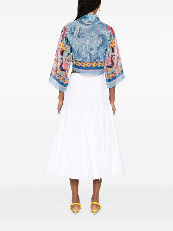 ETRO buy online Jacket With Paisley Print Knot