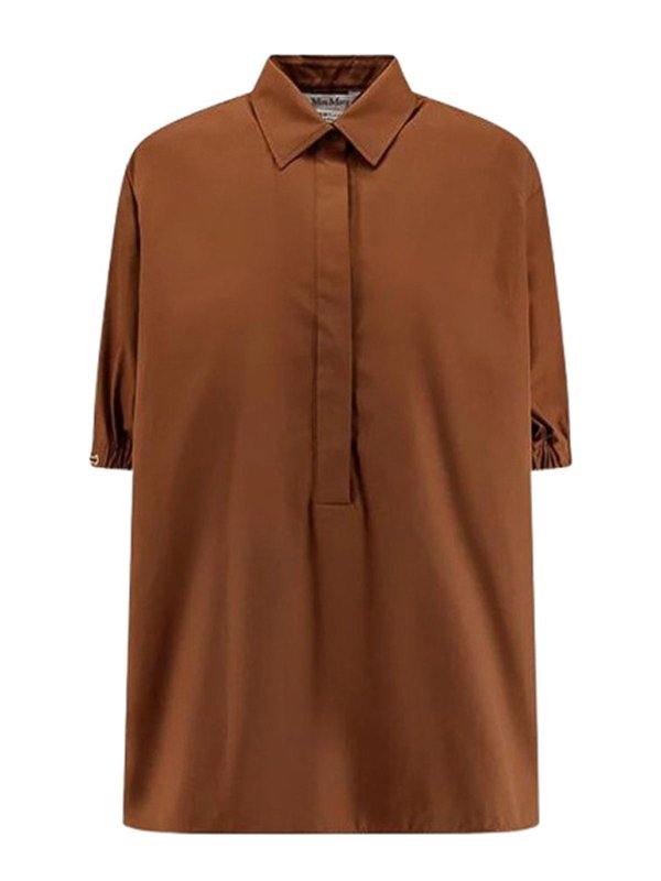 Max Mara: shirts - Cotton Shirt