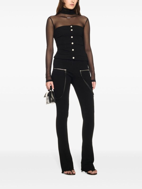 The Best Shops OFF-WHITE: Pantalones casual - Pantalón Casual - Negro