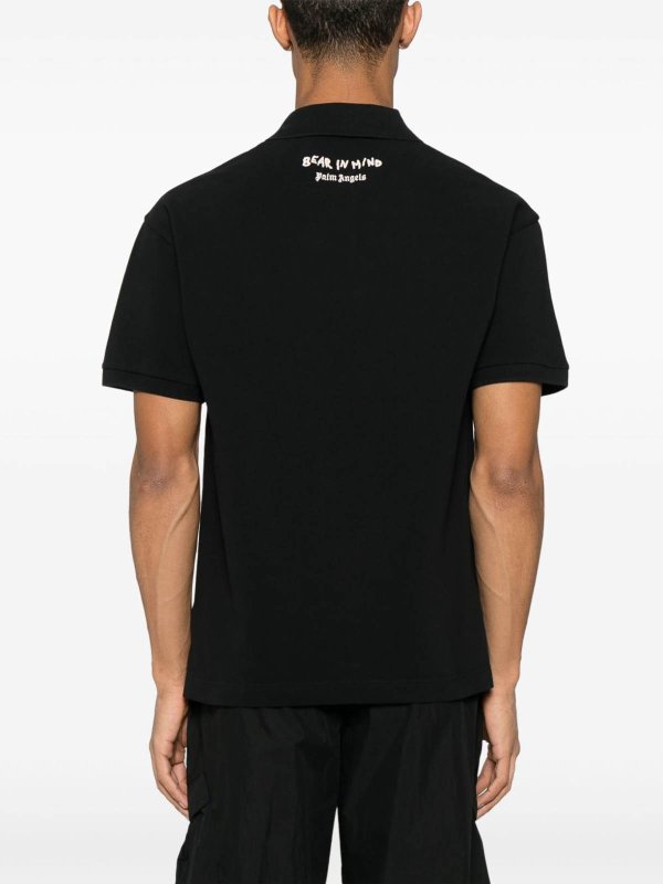 Palm Angels: Polos  online - Polo - Noir