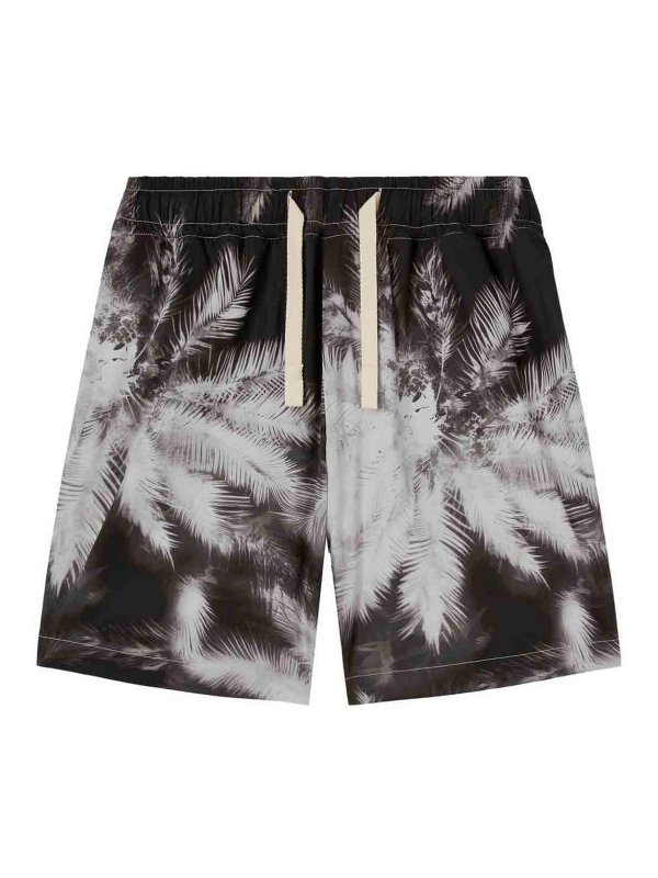 Palm Angels: pantaloni shorts - Pantaloncini modello palme