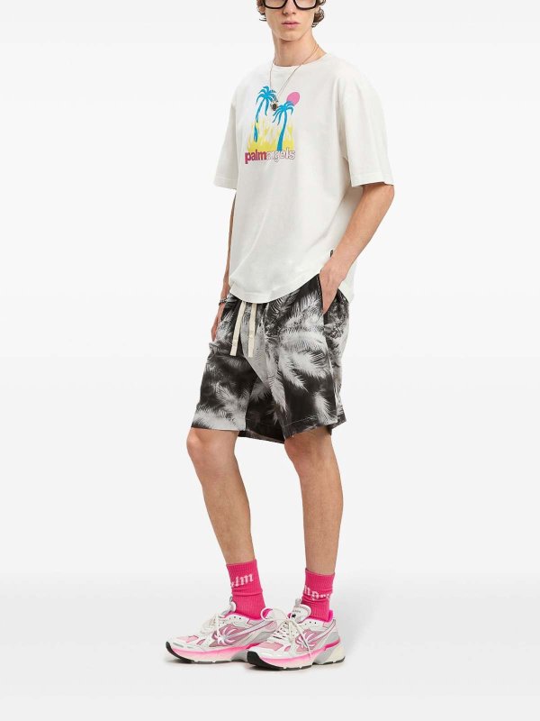 The Best Shops Palm Angels: pantaloni shorts - Pantaloncini modello palme