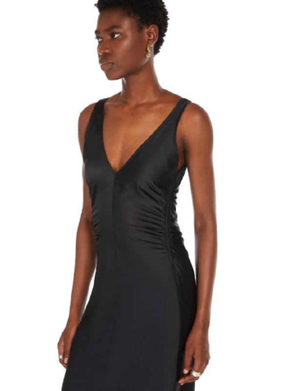 Long Satin Dress Katia shop online: SPORTMAX