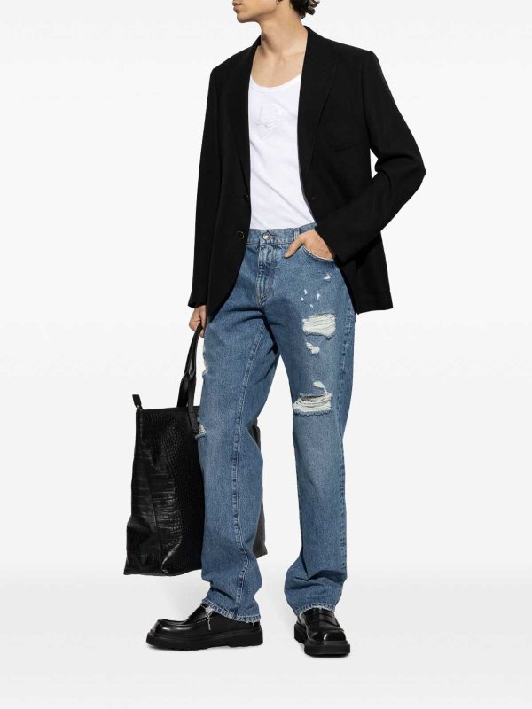 Blazer - Schwarz shop online: DOLCE & GABBANA