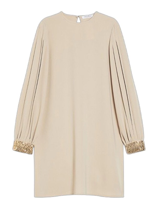Max Mara: blouses - Ramadam  Cady Blouse With Pleated Sleeves