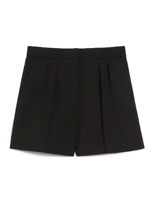 Max Mara: Trousers Shorts - Short  In Wool Canvas