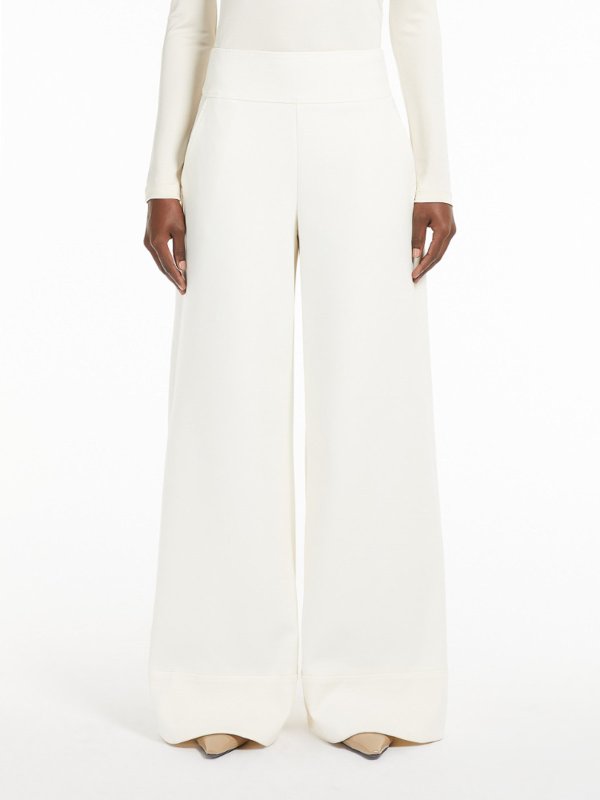 The Best Shops Max Mara: Jeans acampanados - Jeans Acampanados - Blanco