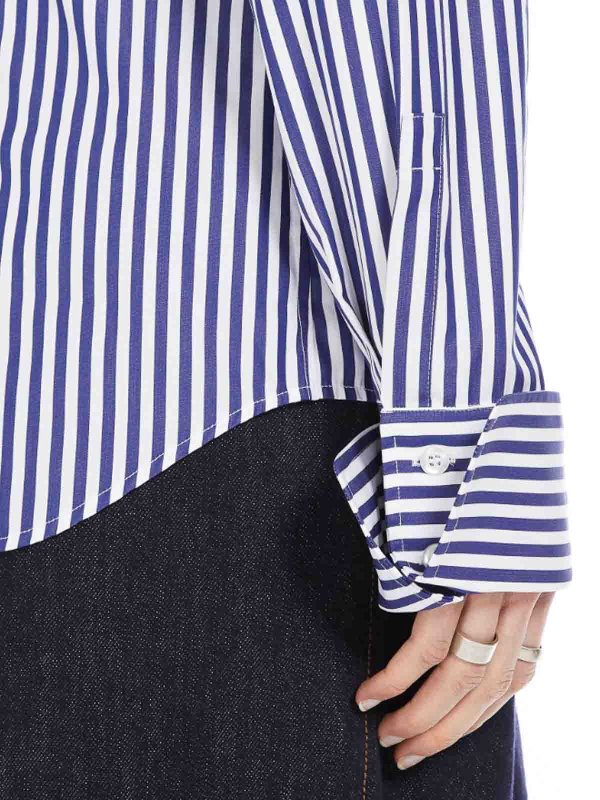 SPORTMAX buy online Striped Poplin Shirt