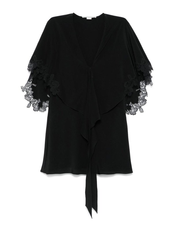 STELLA McCARTNEY: blouses - Blouse With Lace Details