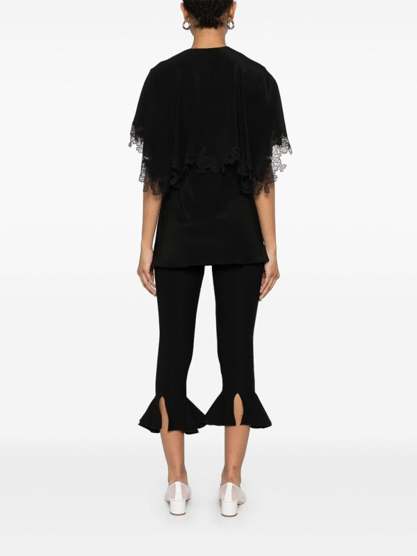 The Best Shops STELLA McCARTNEY: blouses - Blouse With Lace Details