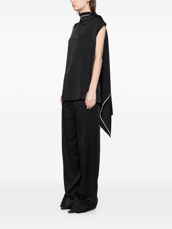 The Best Shops STELLA McCARTNEY: blouses - Sleeveless Blouse With Bow