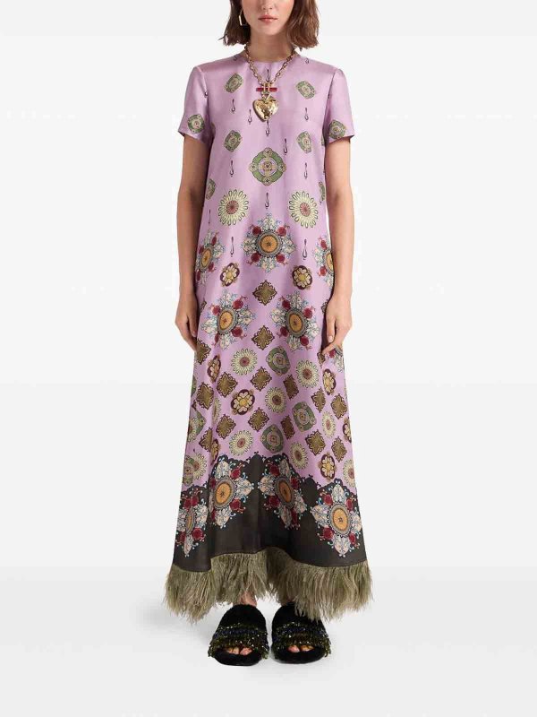 The Best Shops LA DOUBLEJ: maglia a collo alto e polo - Abito lungo in seta Sorella di La Doublej