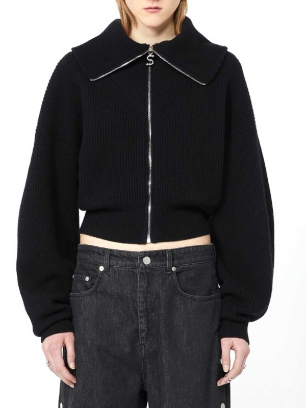 The Best Shops SPORTMAX: Cárdigans - Cárdigan - Negro