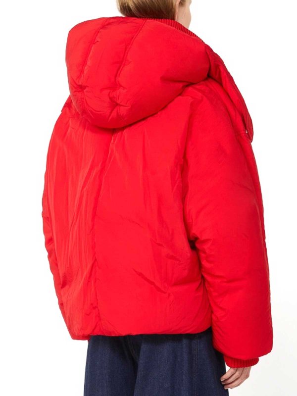ダウンジャケット - 赤 shop online: SPORTMAX