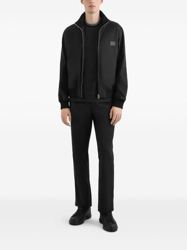 The Best Shops DOLCE & GABBANA: Suéteres con cuello pico - Suéter Cuello Redondo - Gris