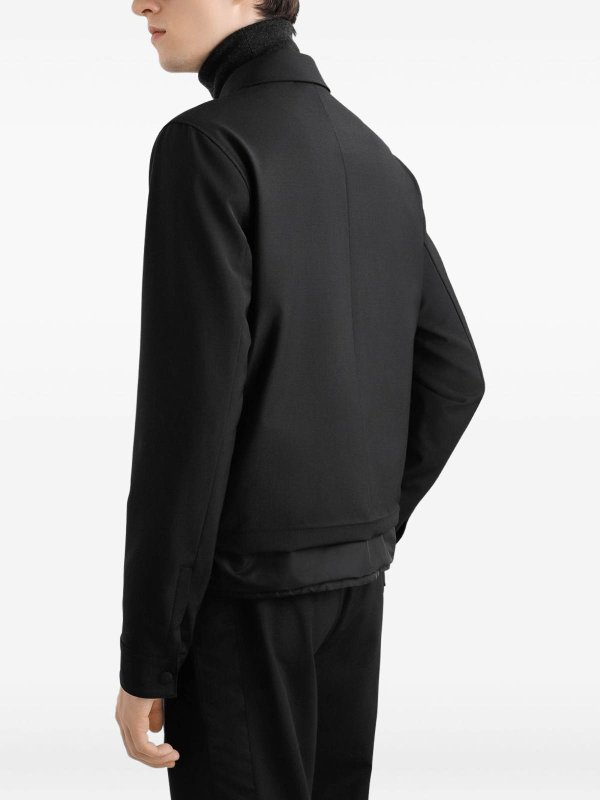 DOLCE & GABBANA: camicie online - Giacca in tela di lana Dolce &Amp Gabbana