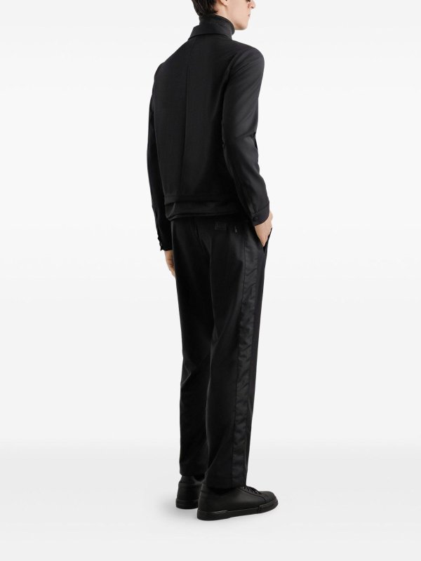 The Best Shops DOLCE & GABBANA: camicie - Giacca in tela di lana Dolce &Amp Gabbana