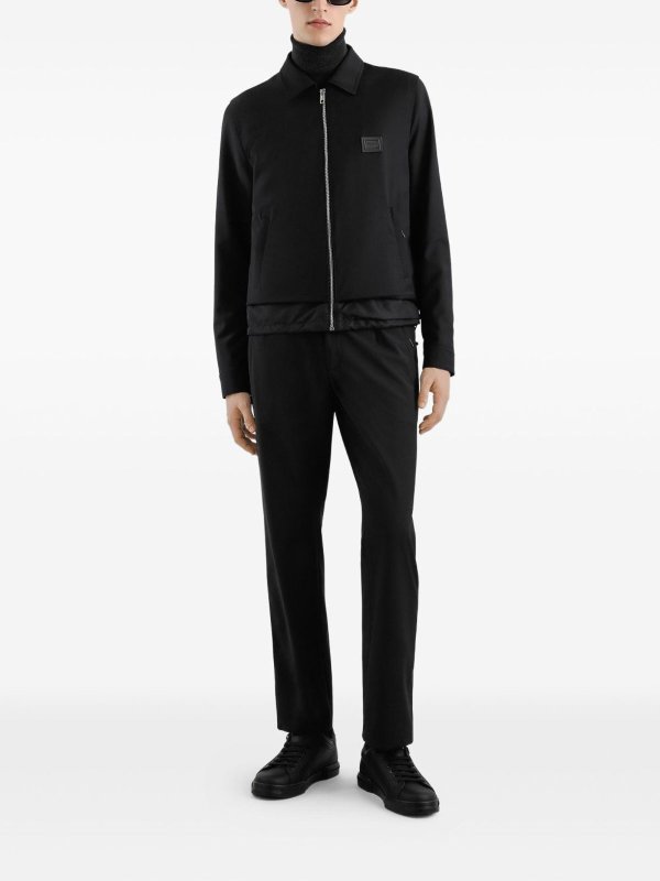 Giacca in tela di lana Dolce &Amp Gabbana shop online: DOLCE & GABBANA