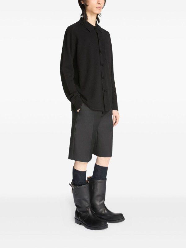 The Best Shops DRIES VAN NOTEN: shirts - Cashmere Shirt