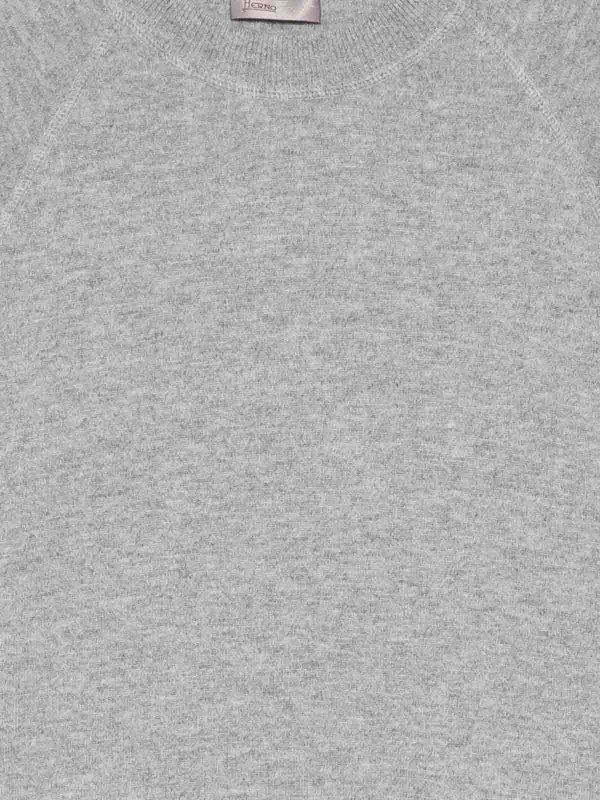HERNO: Pull col rond online - Pull Col Rond - Gris