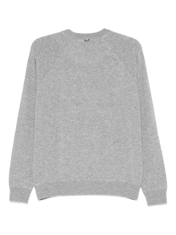 The Best Shops HERNO: Pull col rond - Pull Col Rond - Gris