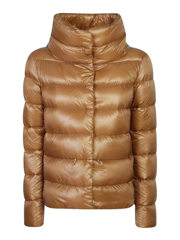 HERNO: Vestes-rembourrees - Blouson Rembourré - Camel