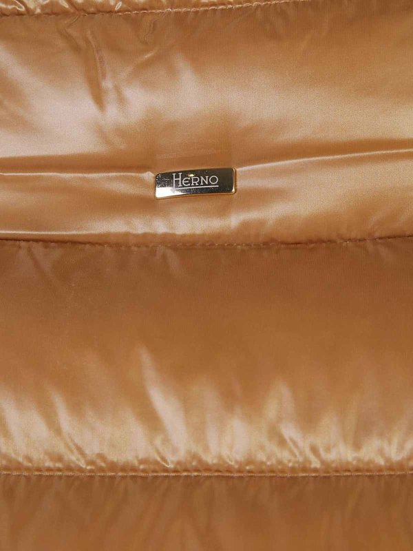 The Best Shops HERNO: Vestes-rembourrees - Blouson Rembourré - Camel