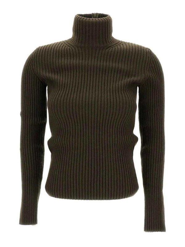 Max Mara: crew necks - Aral Ribbed Sweater