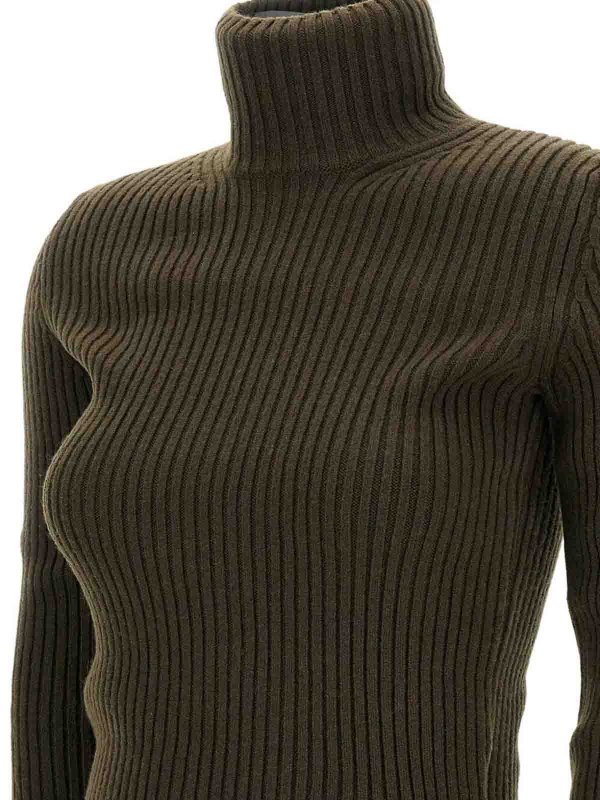 Max Mara: crew necks online - Aral Ribbed Sweater