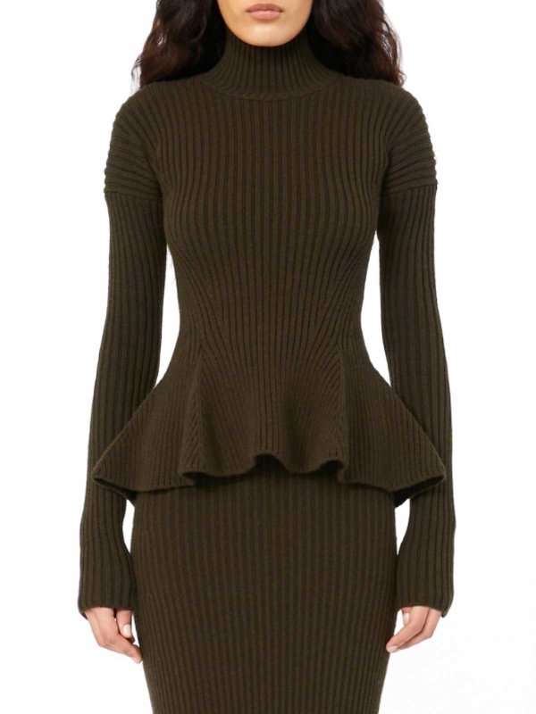 Bolsena Peplum Turtleneck shop online: Max Mara