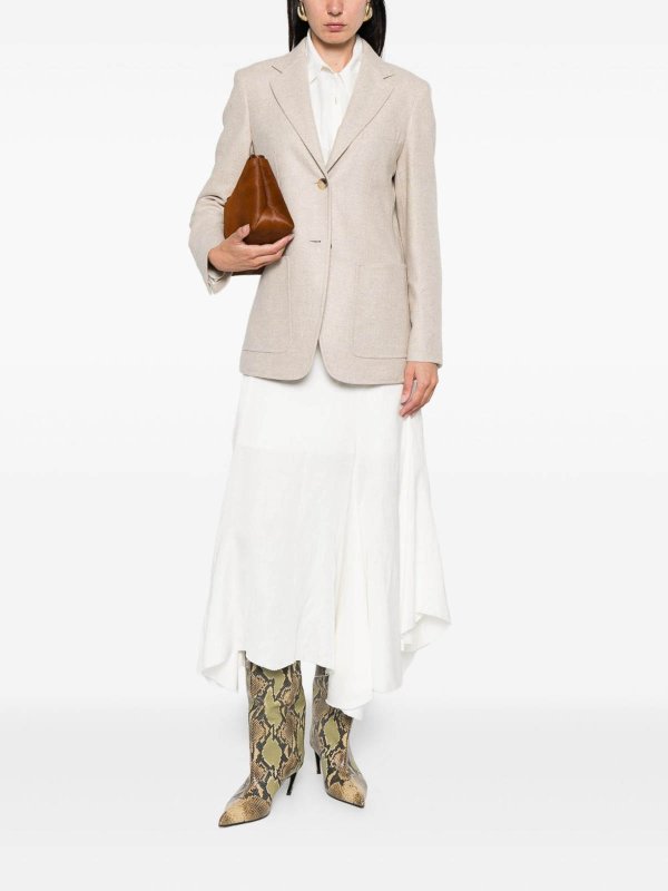 Max Mara: blazers online - Single-Breasted Blazer