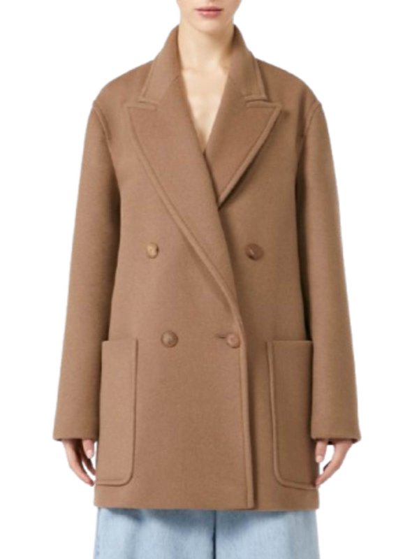 Max Mara: casual jackets online - Wool And Cashmere Jacket