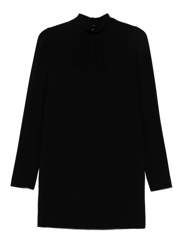 Max Mara: Turtlenecks & Polo necks - Long-Sleeved High-Neck Dress