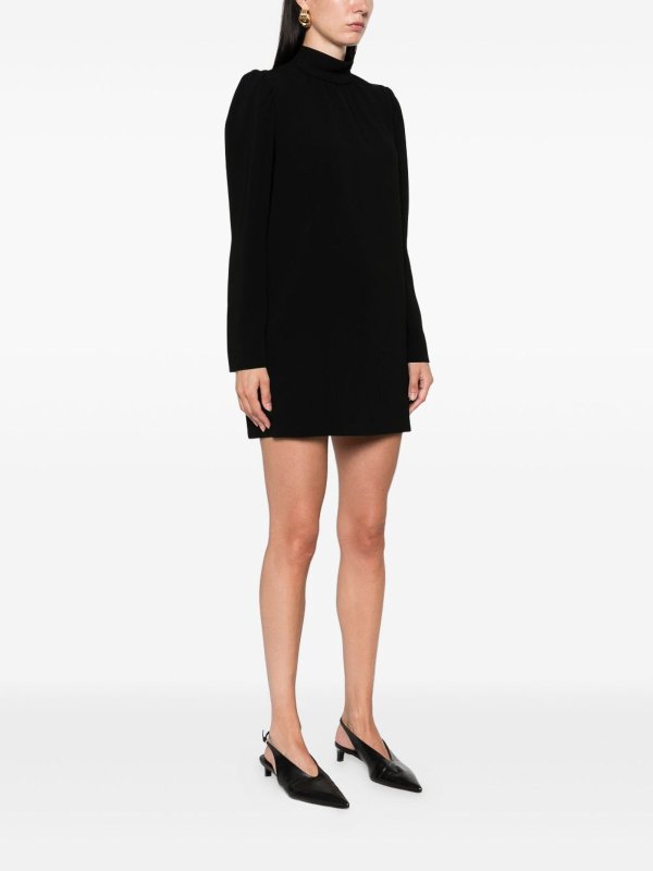 The Best Shops Max Mara: Turtlenecks & Polo necks - Long-Sleeved High-Neck Dress